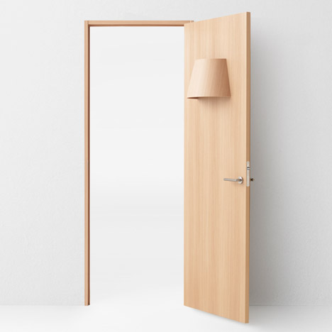Seven doors by Nendo for Abe Kogyo