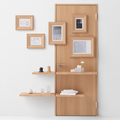 Seven doors by Nendo for Abe Kogyo
