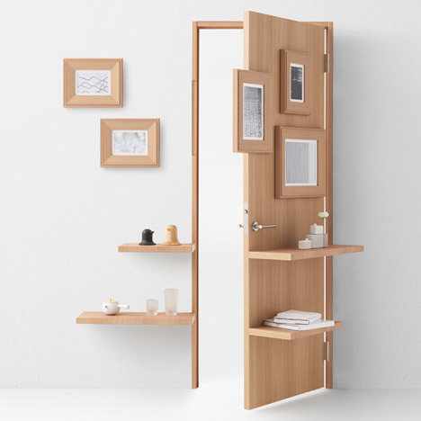 Seven doors by Nendo for Abe Kogyo