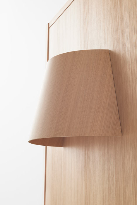 Seven doors by Nendo for Abe Kogyo