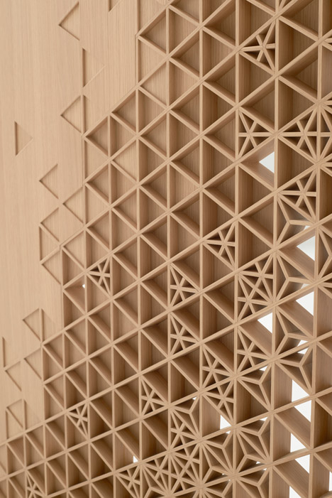 Seven doors by Nendo for Abe Kogyo