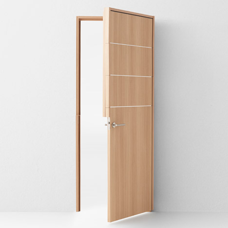 Seven doors by Nendo for Abe Kogyo