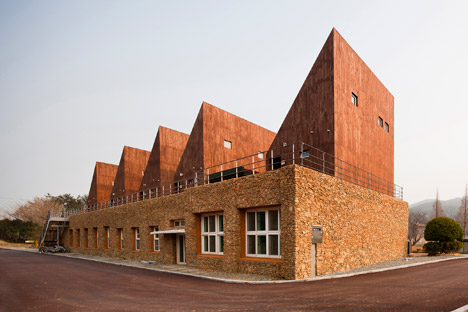 Slow Island Trip Center by OUJAE Architects