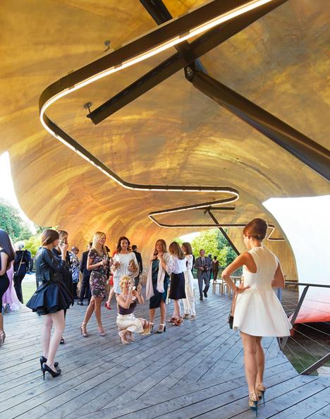 Serpentine Gallery Pavilion 2014 by Smiljan Radić 