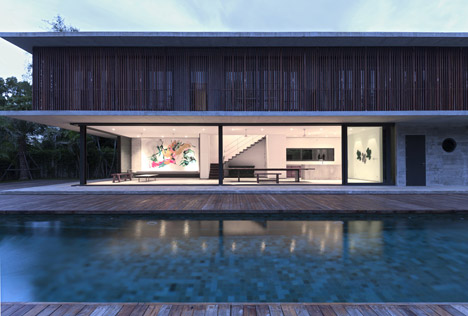 Swiss Tropical House by Architect Kiddd
