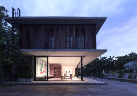 Swiss Tropical House by Architect Kiddd