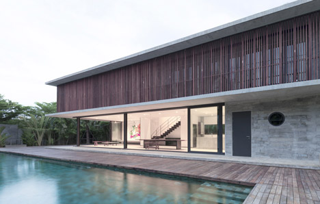 Swiss Tropical House by Architect Kiddd