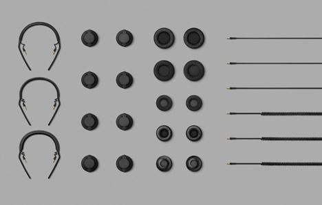 TMA-2 Modular headphones by Kilo Design for Aiaiai