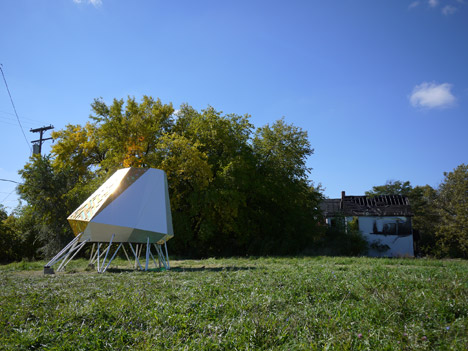 The Mothership mobile DJ booth by Anya Sirota