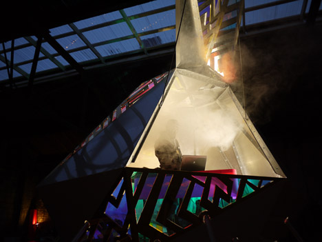 The Mothership mobile DJ booth by Anya Sirota