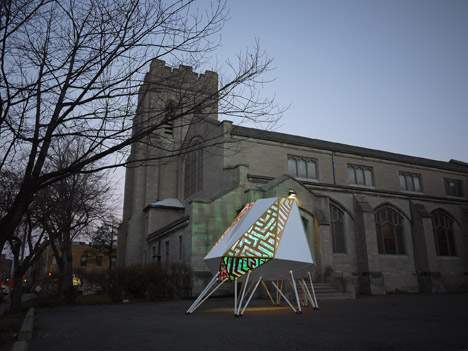 The Mothership mobile DJ booth by Anya Sirota