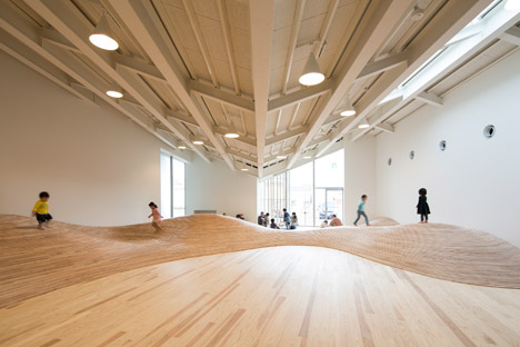 Towada Kindergarten by Kengo Kuma
