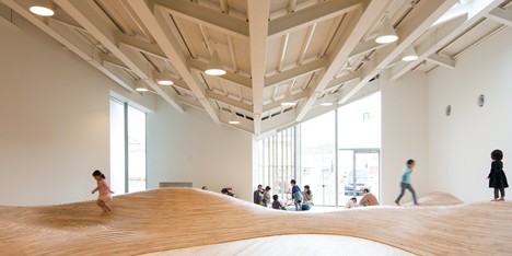 Towada Kindergarten by Kengo Kuma