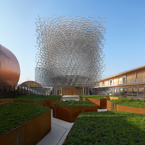 UK Pavilion by Wolfgang Buttress for Milan Expo 2015