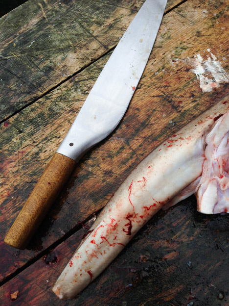 Umami Santoku knife by Per Finne