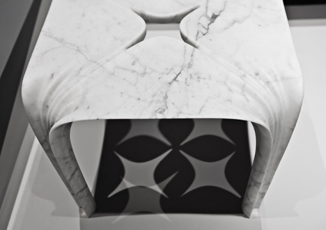 Quad Tables by Zaha Hadid for Citco