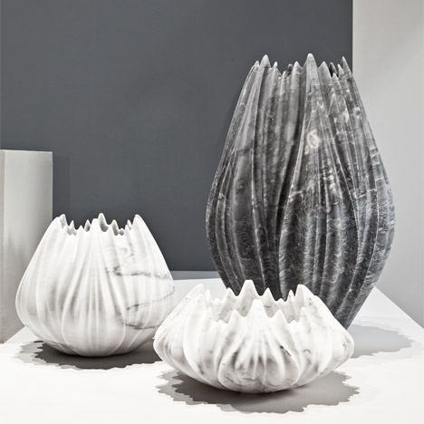Tau Vases by Zaha Hadid for Citco