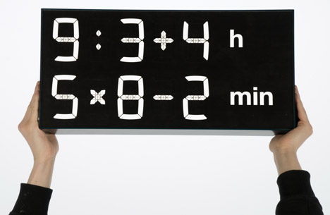 Albert clock by Axel Schindlbeck