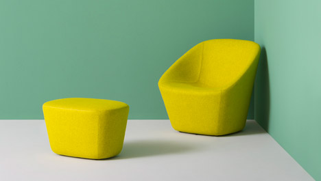 LOG Lounge and pouf by Pio e Tito Toso