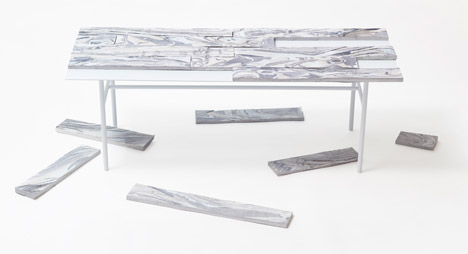 Alcantara wood for Alcantara by Nendo
