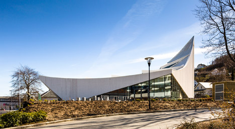 Ålgård Church by LINK Arkitektur