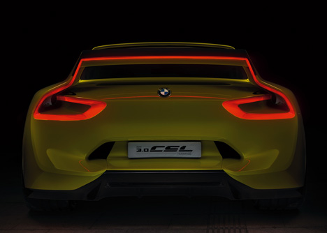 BMW 3-0 CSL Hommage concept car 2015_dezeen_5