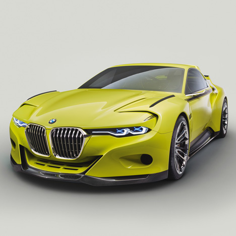 BMW reinterprets 1970s racing coupé as a carbon-fibre concept car