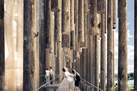 Biomass plant in Copenhagen by Gottlieb Paludan