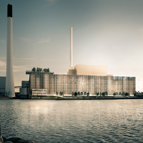 Biomass plant in Copenhagen by Gottlieb Paludan