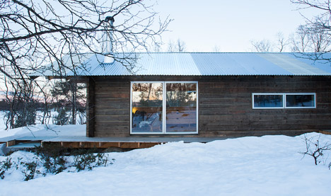 Cabin at Femunden by Aslak Haanshuus Arkitekter