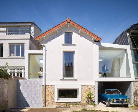 Chaville house extension part II by CUT Architectures