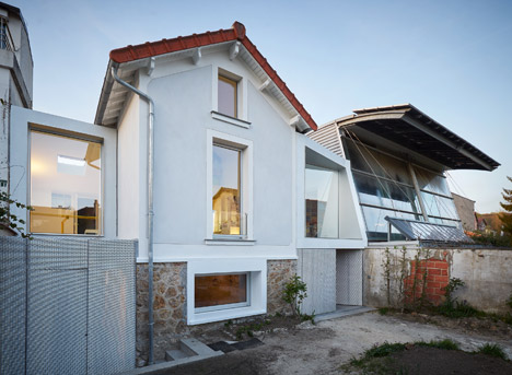 Chaville house extension part II by CUT Architectures
