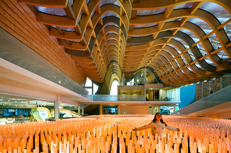 China pavilion by Studio Link-Arc and Tsinghua University photo Sergio Grazia