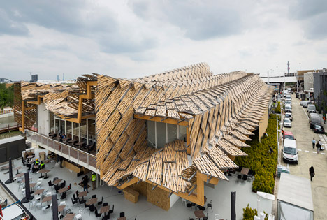 China pavilion by Studio Link-Arc and Tsinghua University photo Sergio Grazia