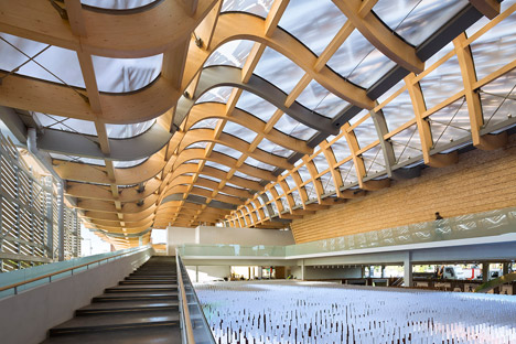 China pavilion by Studio Link-Arc and Tsinghua University photo Sergio Grazia