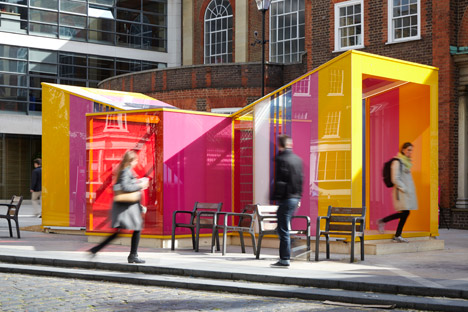 Clerkenwell Design Week 2015 pavilion by Cousins and Cousins
