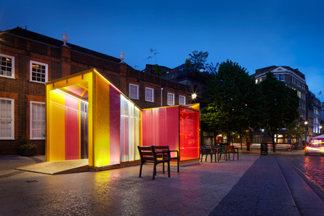 Clerkenwell Design Week 2015 pavilion by Cousins and Cousins