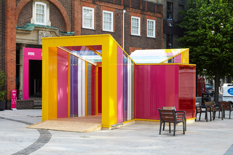 Clerkenwell Design Week 2015 pavilion by Cousins and Cousins