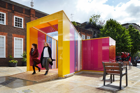 Clerkenwell Design Week 2015 pavilion by Cousins and Cousins