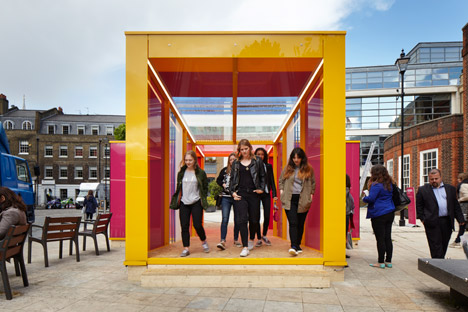 Clerkenwell Design Week 2015 pavilion by Cousins and Cousins