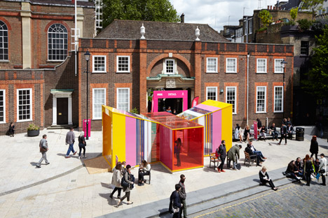 Clerkenwell Design Week 2015 pavilion by Cousins and Cousins