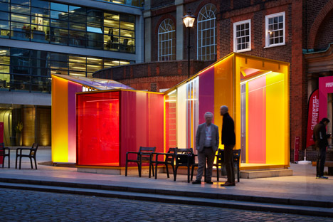 Clerkenwell Design Week 2015 pavilion by Cousins and Cousins