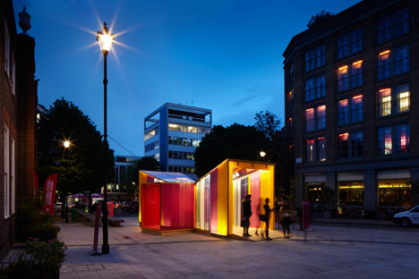 Clerkenwell Design Week 2015 pavilion by Cousins and Cousins