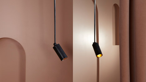 Cylinder Extended Down Light