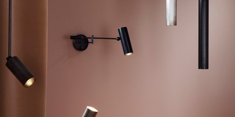 Apparatus uses metal cylinders and porcelain chains for new lighting designs