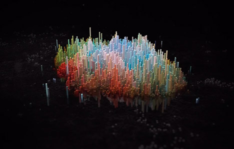 Remnants music video by Nick Cobby for Max Cooper and Tom Hodge