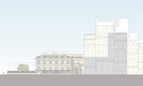 Davis Brody Bond proposed Frick Collection museum extension elevation
