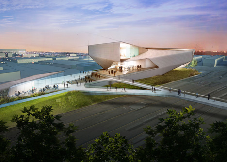 Diller Scofidio + Renfro's US Olympic Museum concept