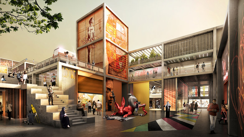 Dubai Design District Creative Community by Foster + Partners