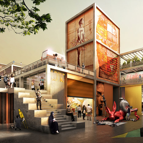 Dubai Design District Creative Community by Foster + Partners